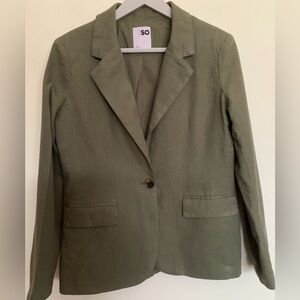 SO Linen/Rayon Blazer
